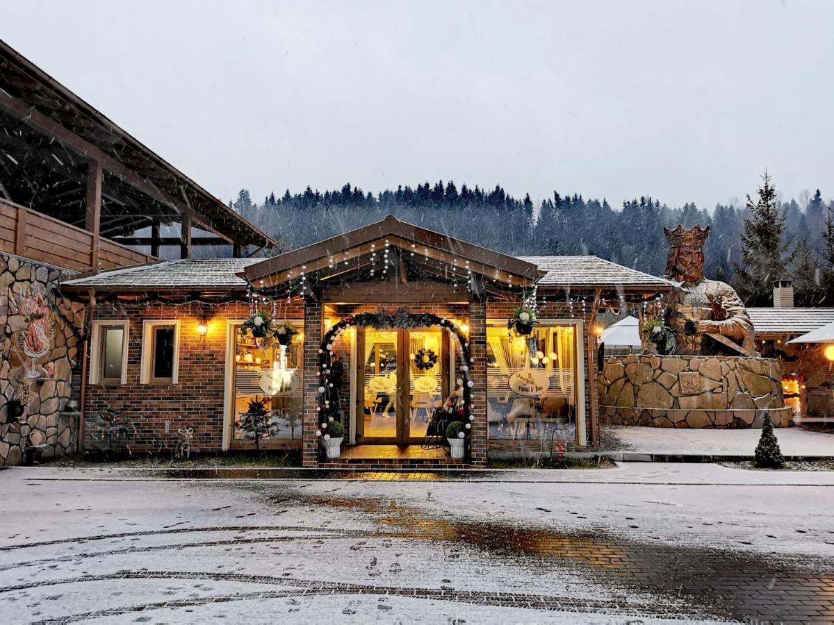 Popasul Lu' Voda Borşa Exteriér fotografie